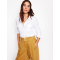 Amy Jersey Shirt-White
