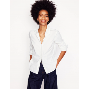 Sienna Cotton Shirt-White