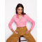 Amy Jersey Shirt-Formica Pink