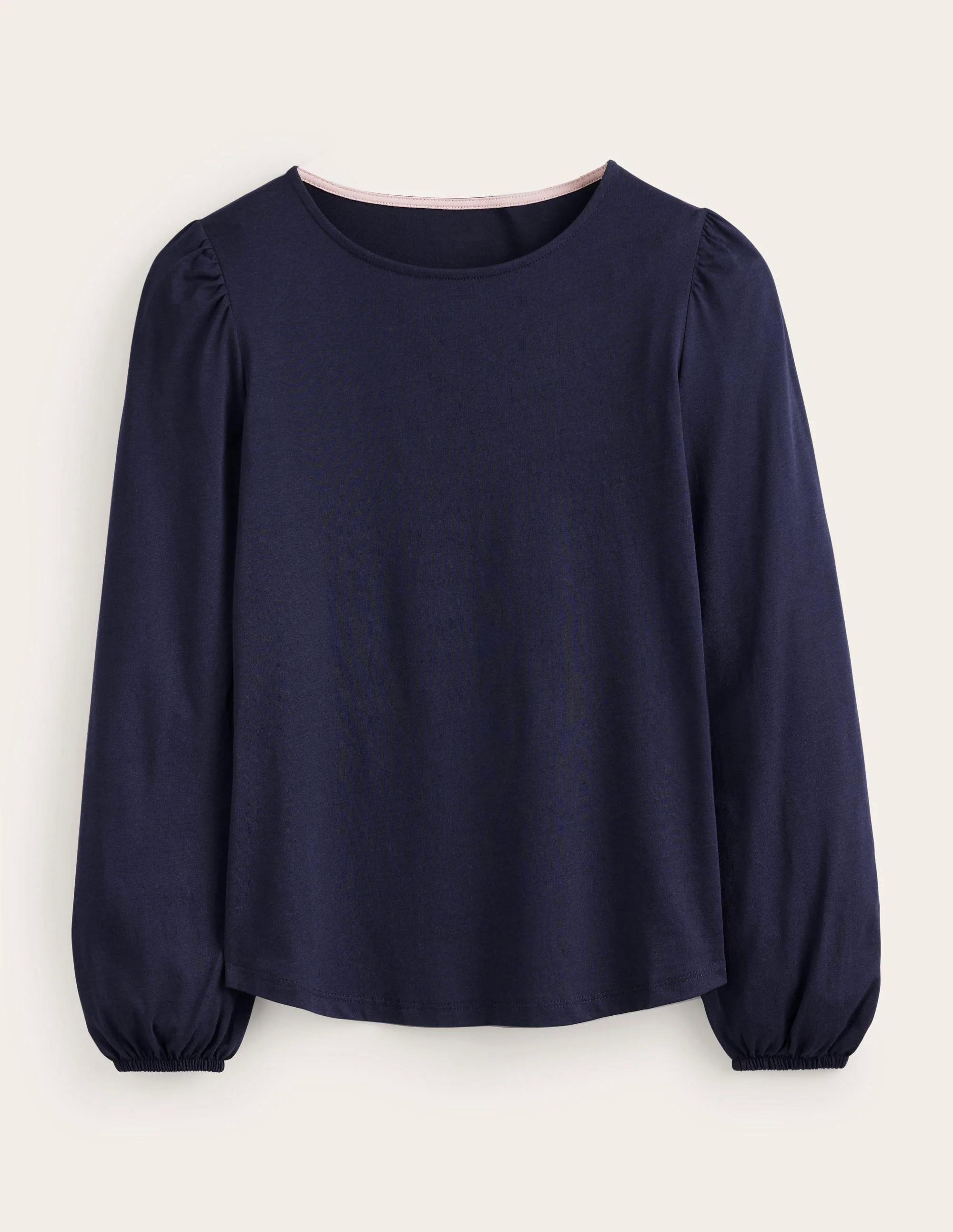 Supersoft Long Sleeve Top-Navy Supersoft Long Sleeve Top-Navy