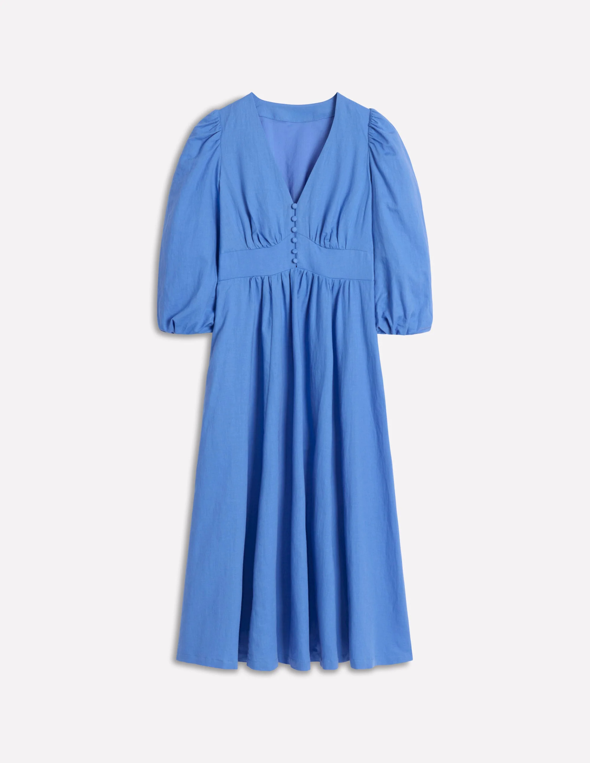Lola Blouson Maxi Dress-Ocean Blue Lola Blouson Maxi Dress-Ocean Blue