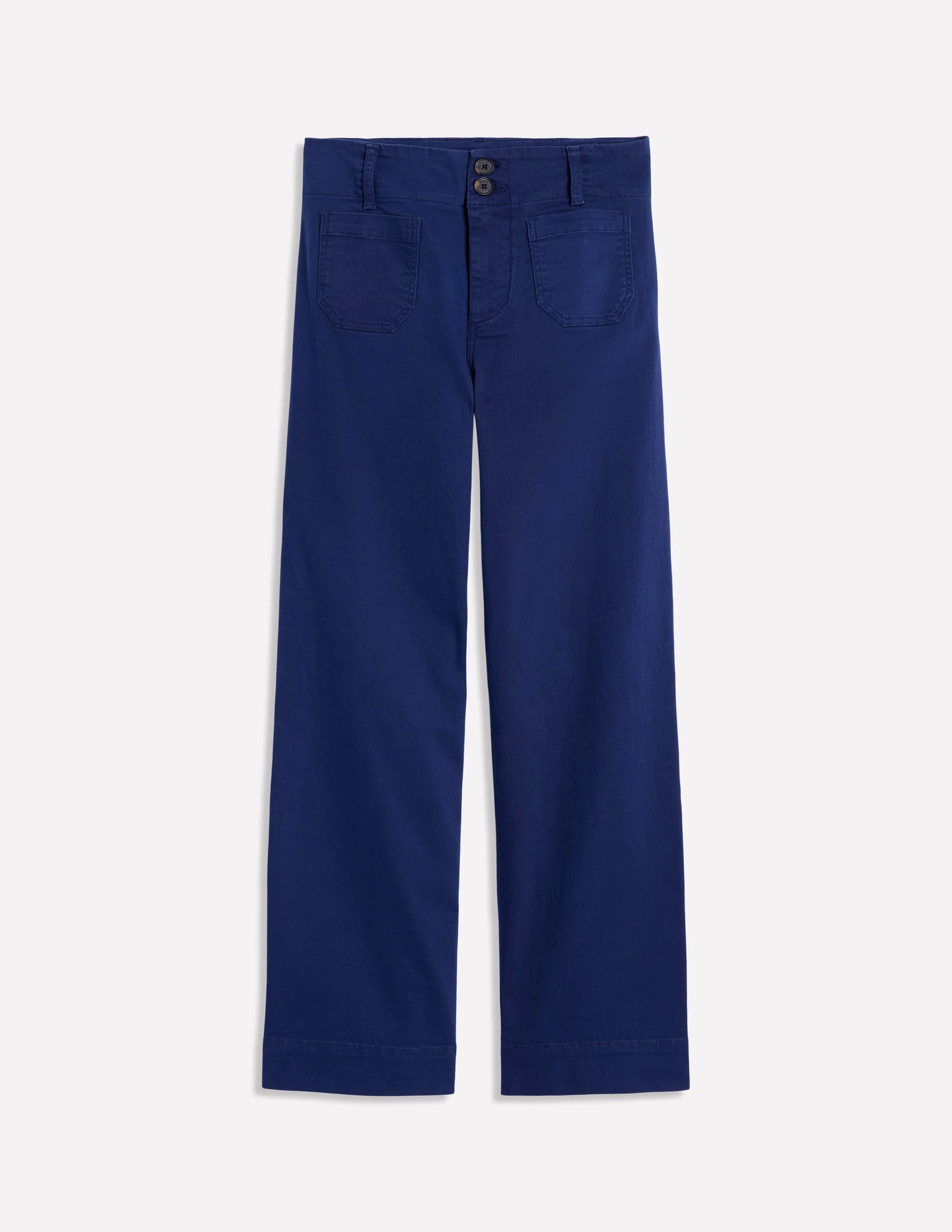  Patch Pocket Pants-Navy