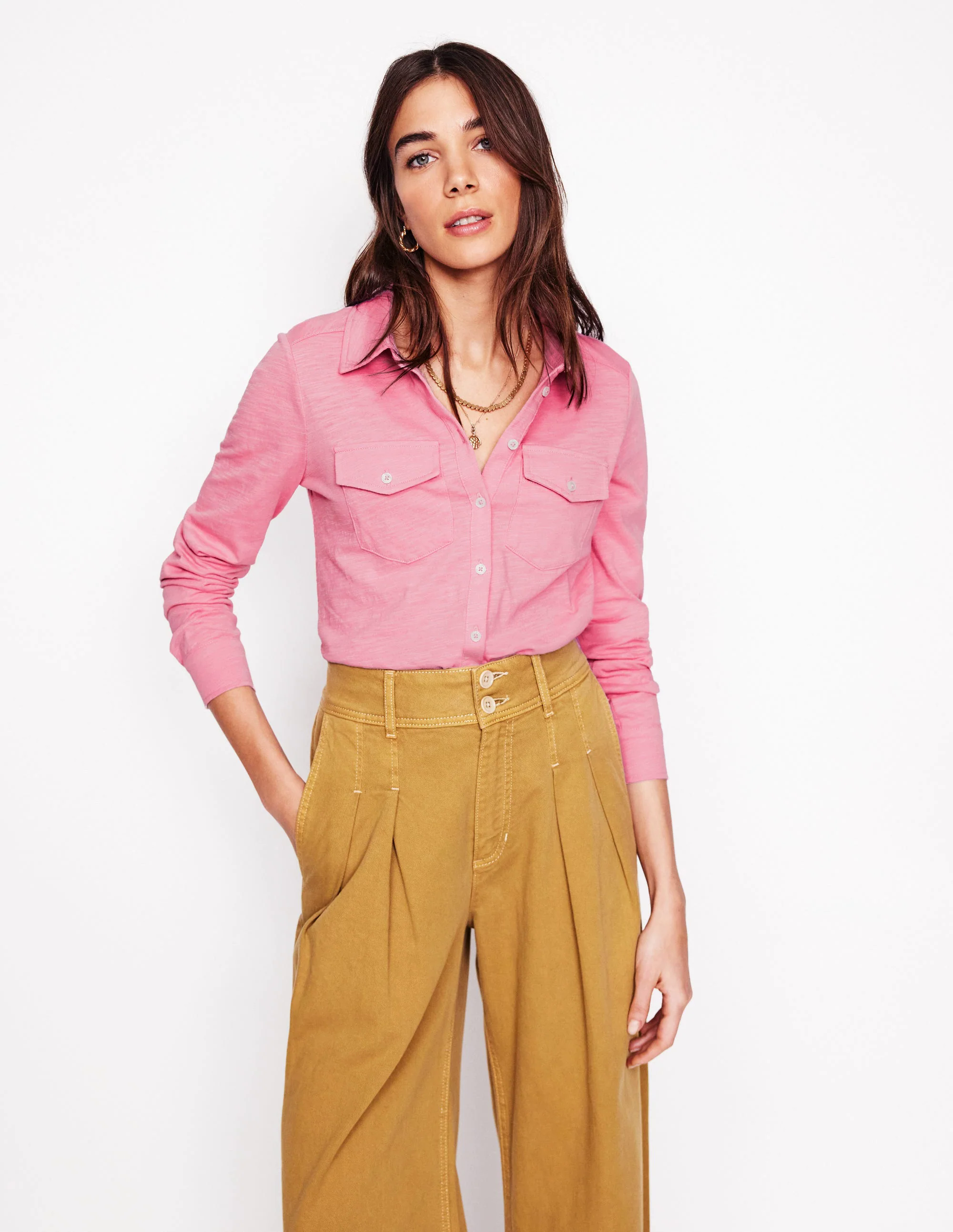  Jersey Shirt-Formica Pink