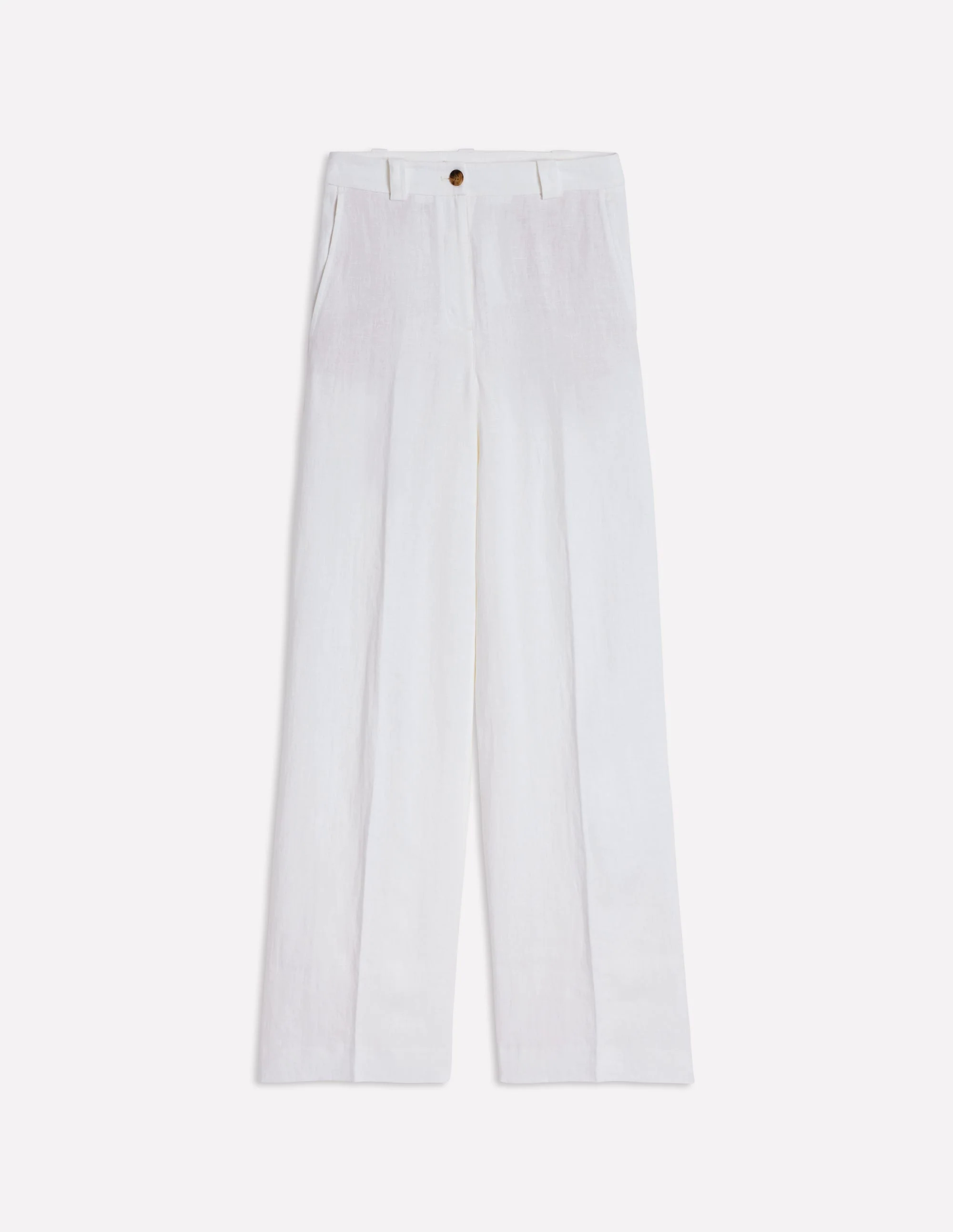 Westbourne Linen Pants-White Westbourne Linen Pants-White
