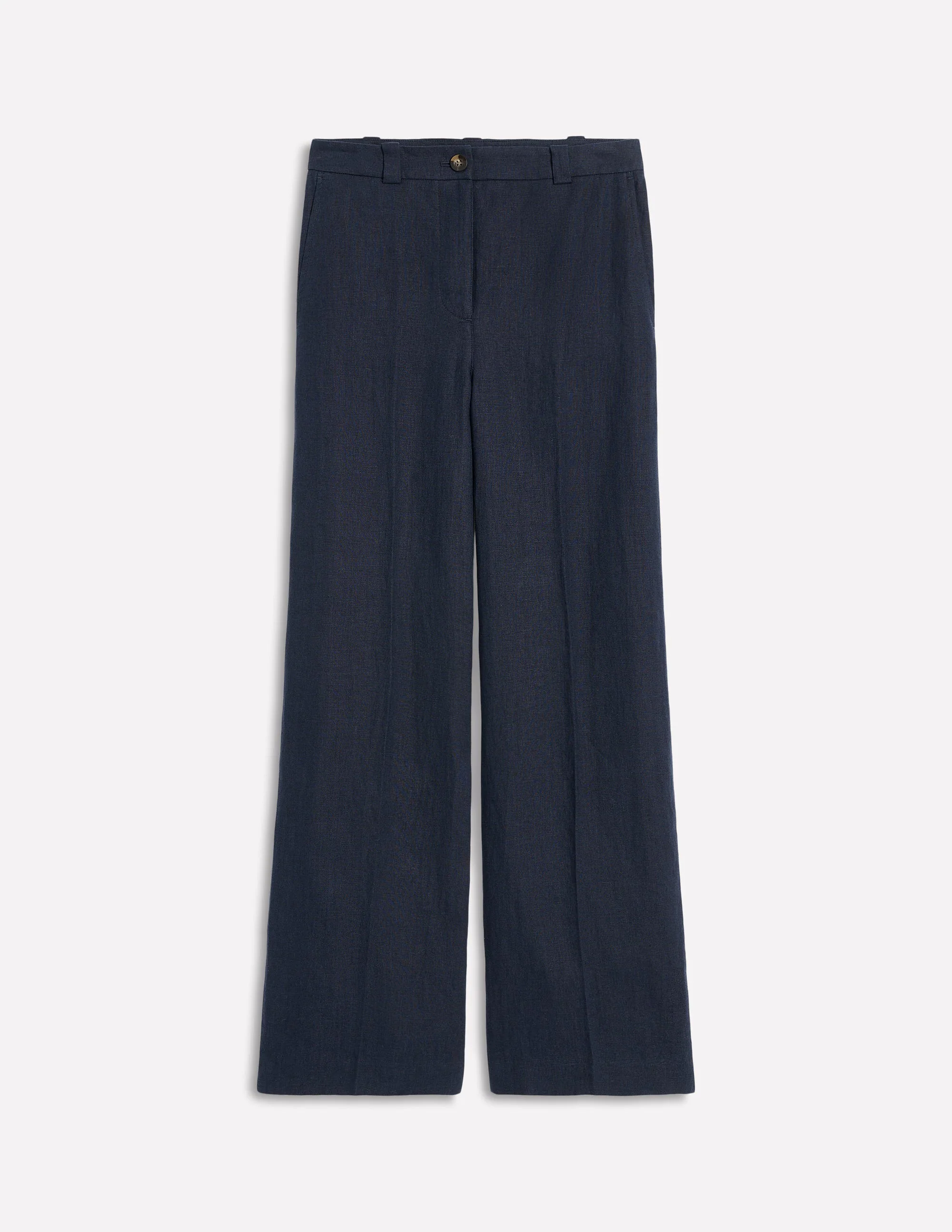 Westbourne Linen Pants-Navy Westbourne Linen Pants-Navy