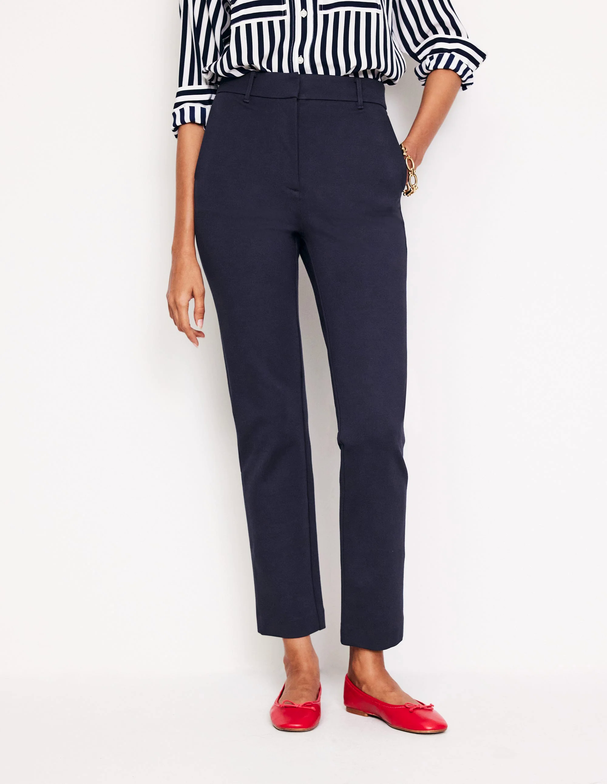 Highgate Ponte Pants-Navy Highgate Ponte Pants-Navy