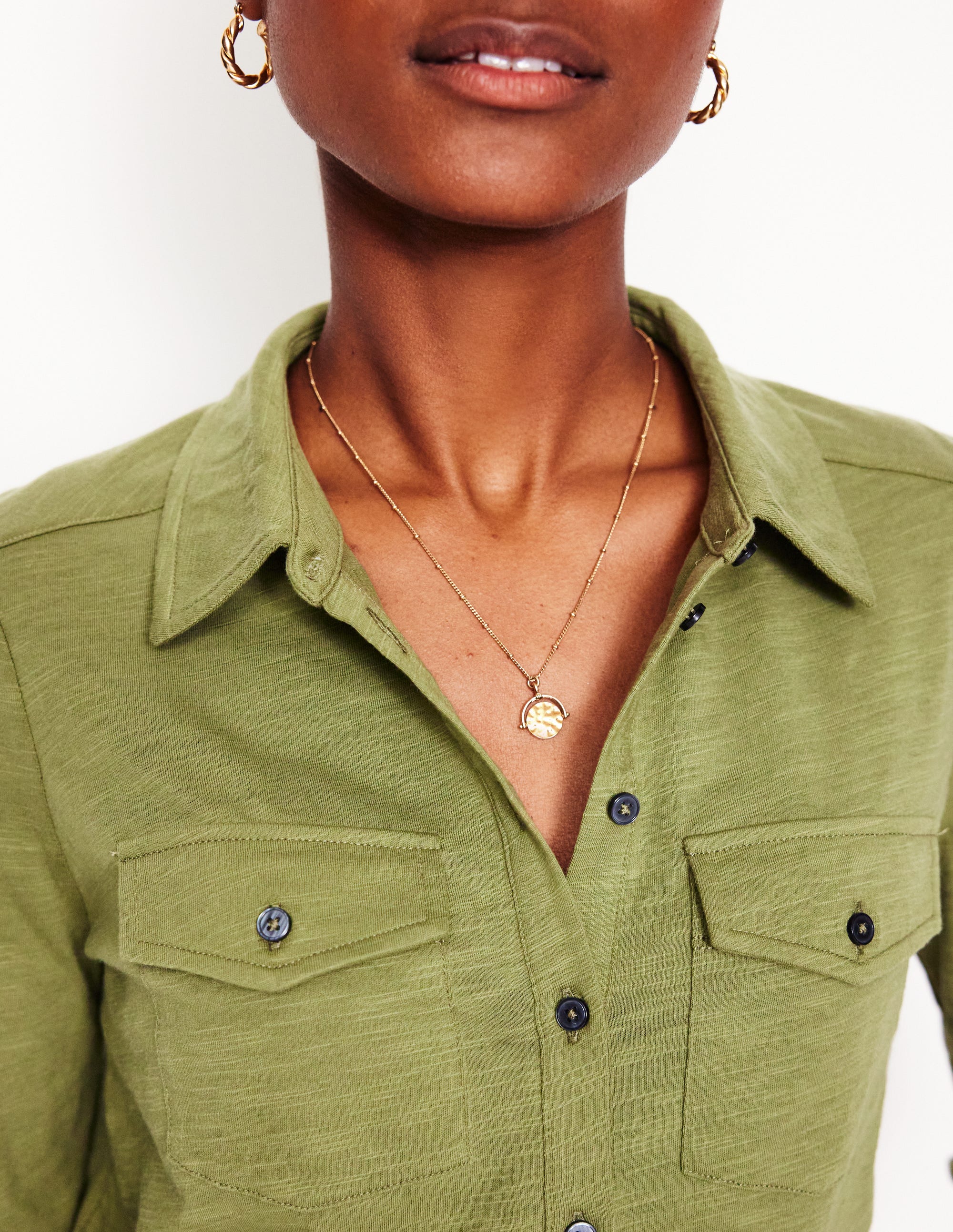  Jersey Shirt-Soft Olive
