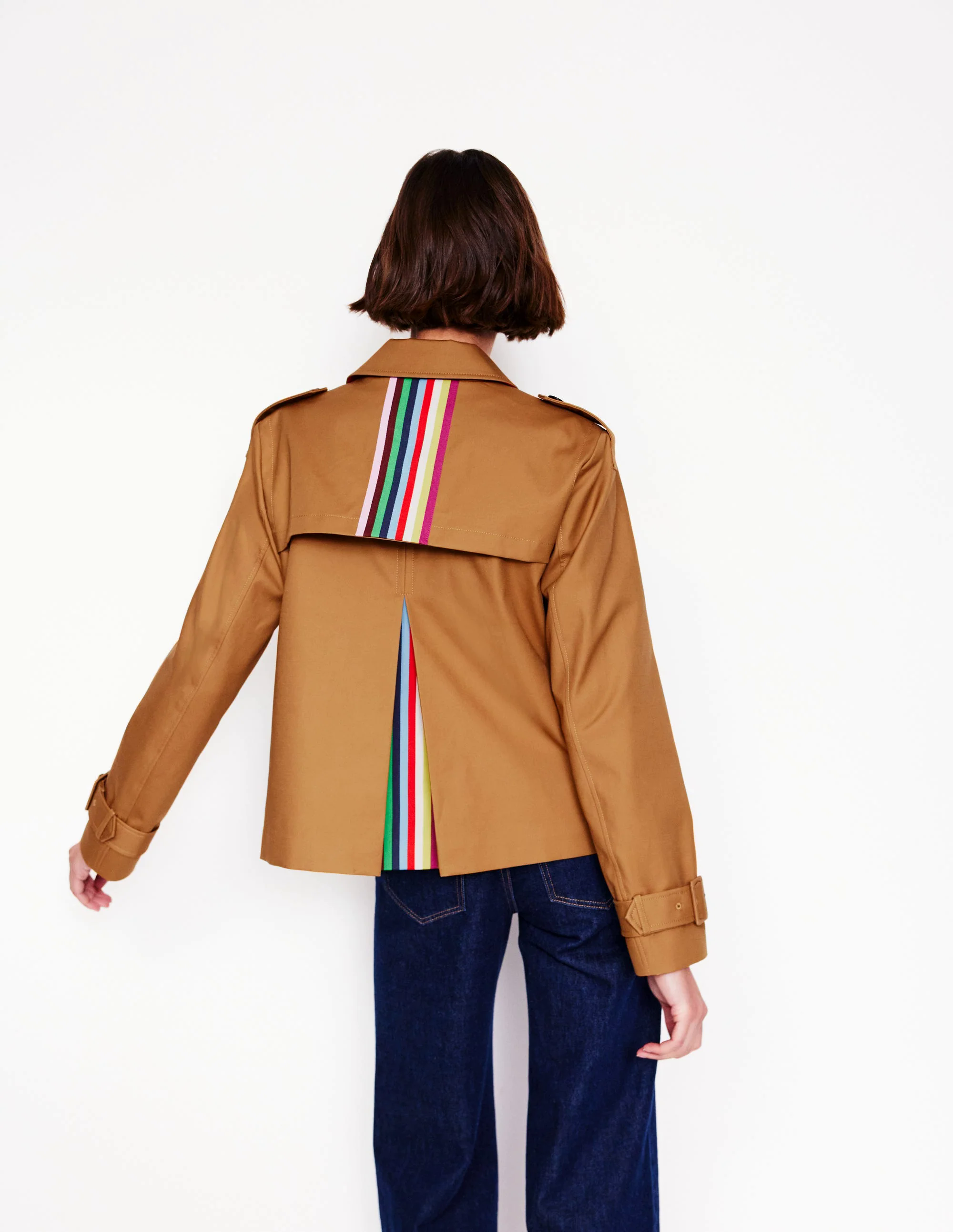  Cropped Trench-Hazelnut Brown