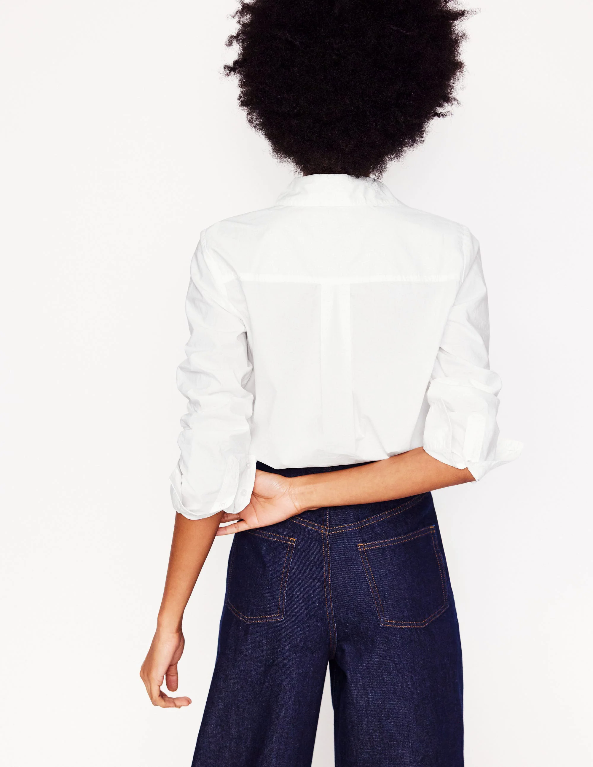 Cotton Shirt-White
