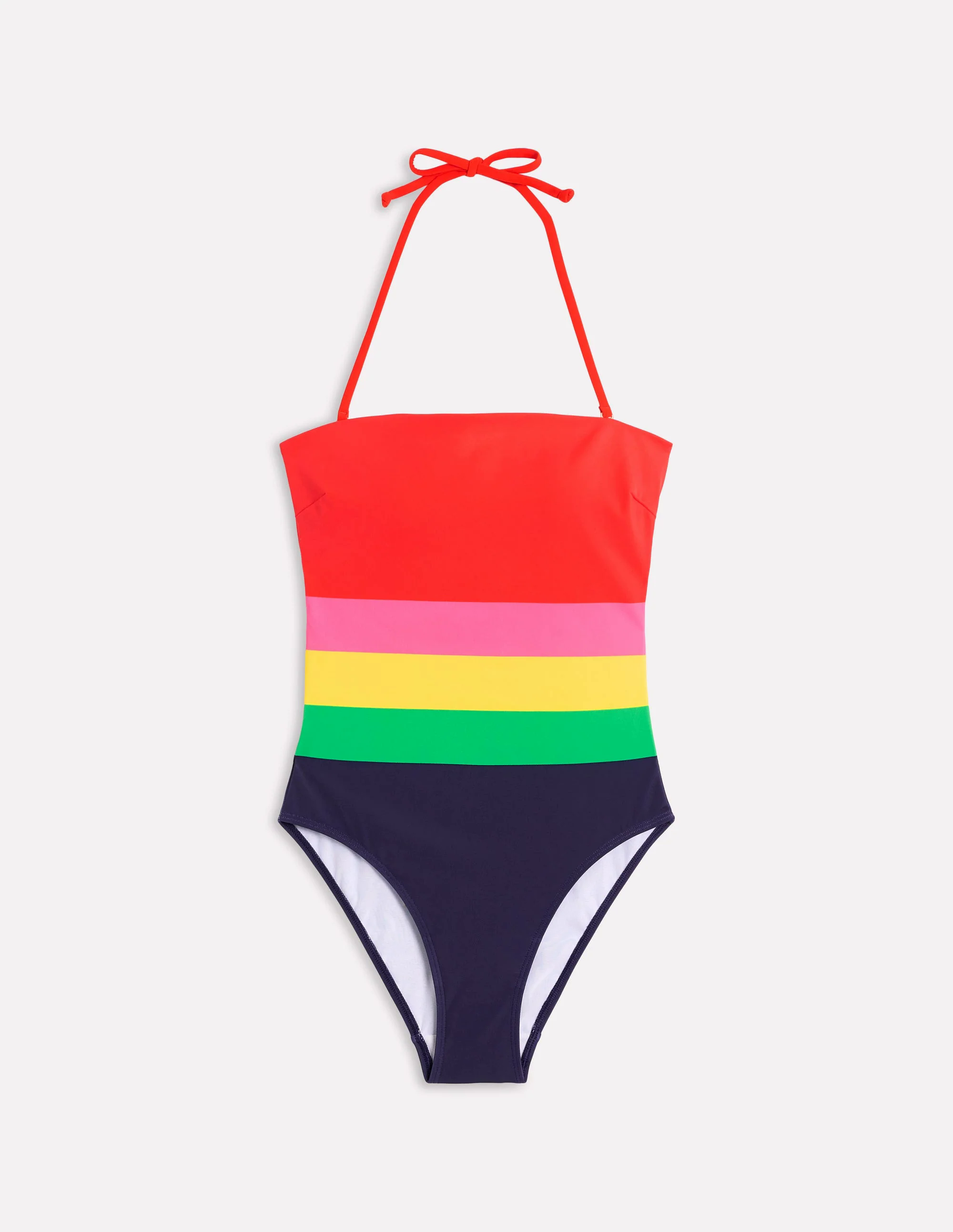Paros Bandeau Swimsuit-Multi, Colourblock Paros Bandeau Swimsuit-Multi, Colourblock