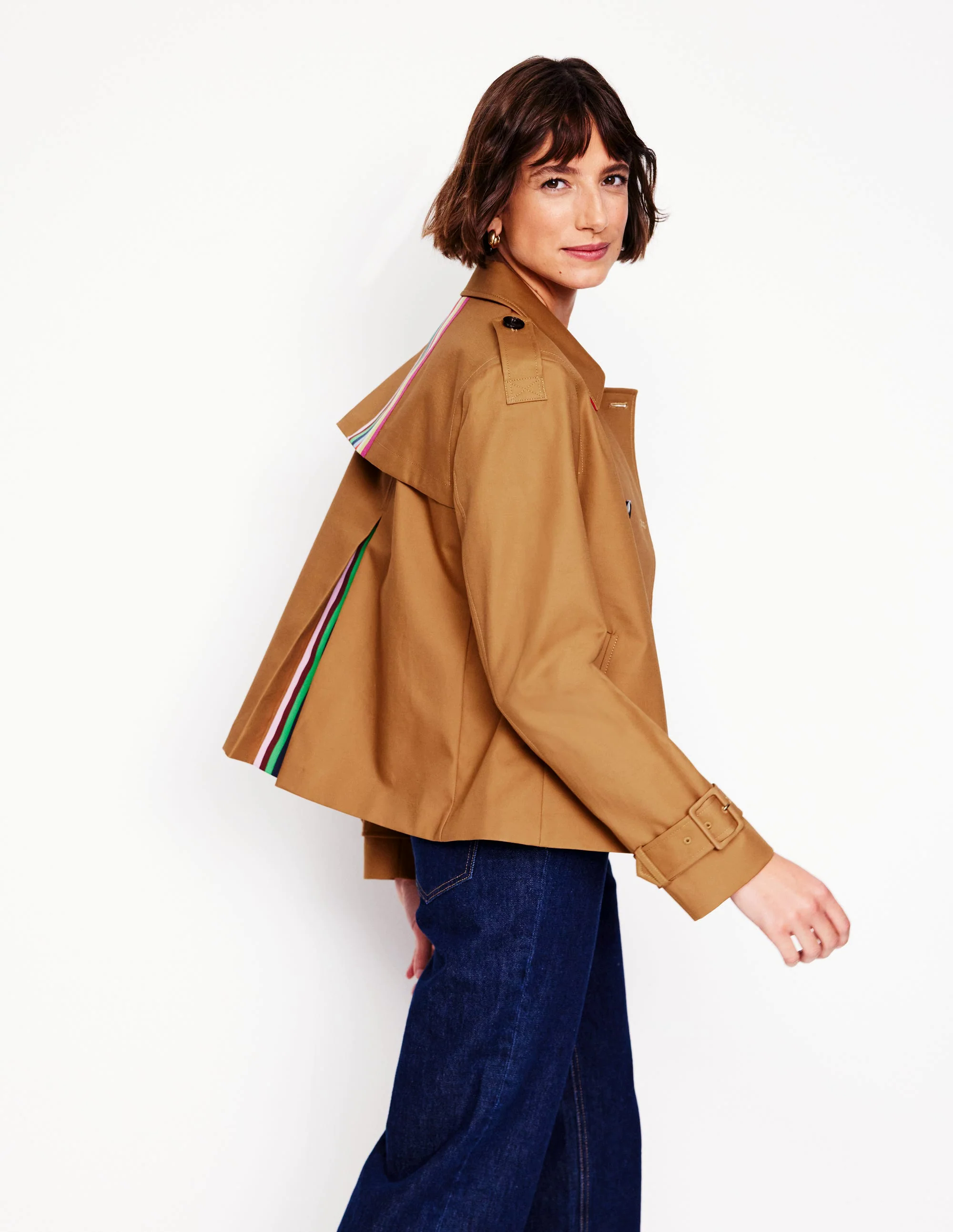 Cropped Trench-Hazelnut Brown