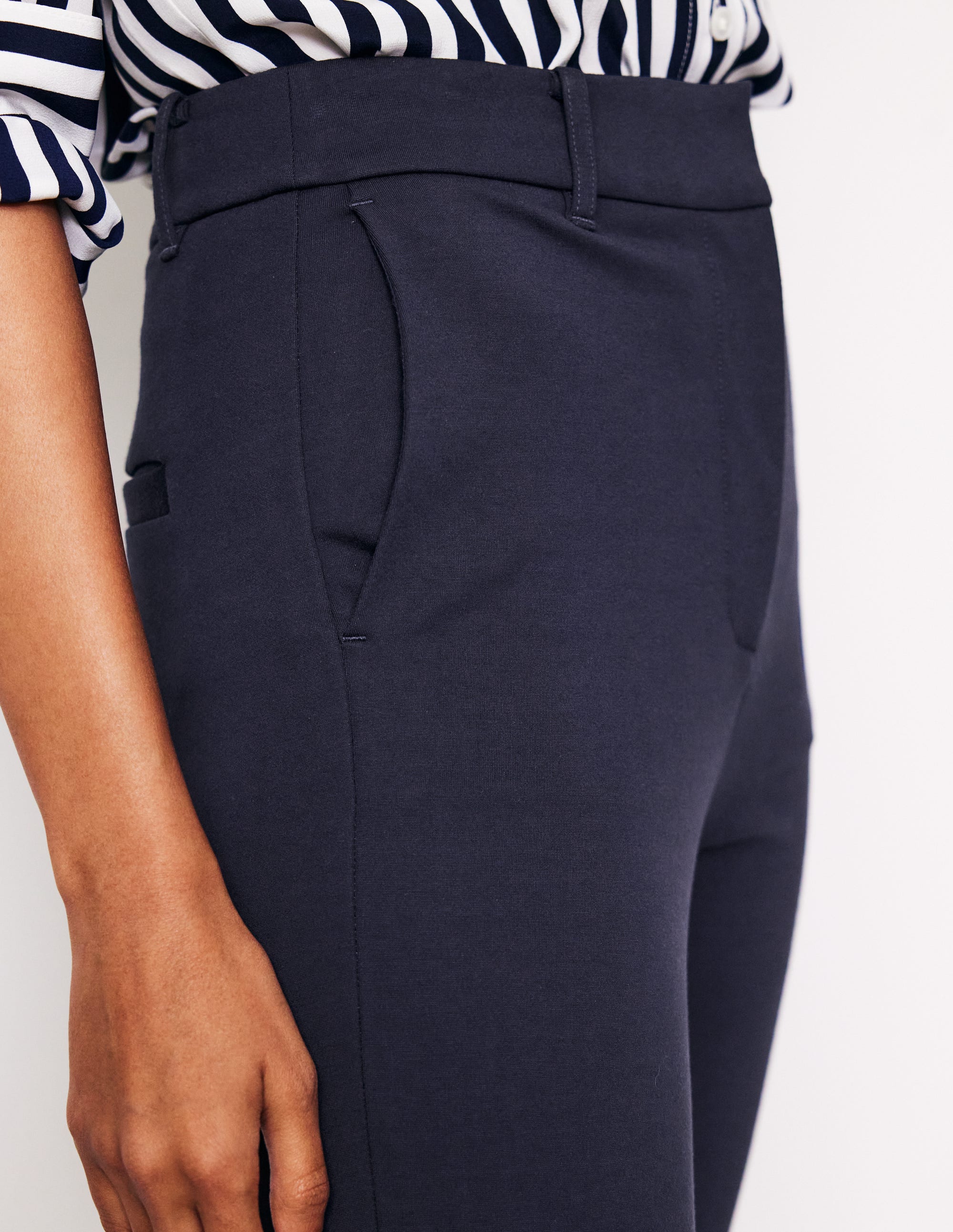 Highgate Ponte Pants-Navy Highgate Ponte Pants-Navy