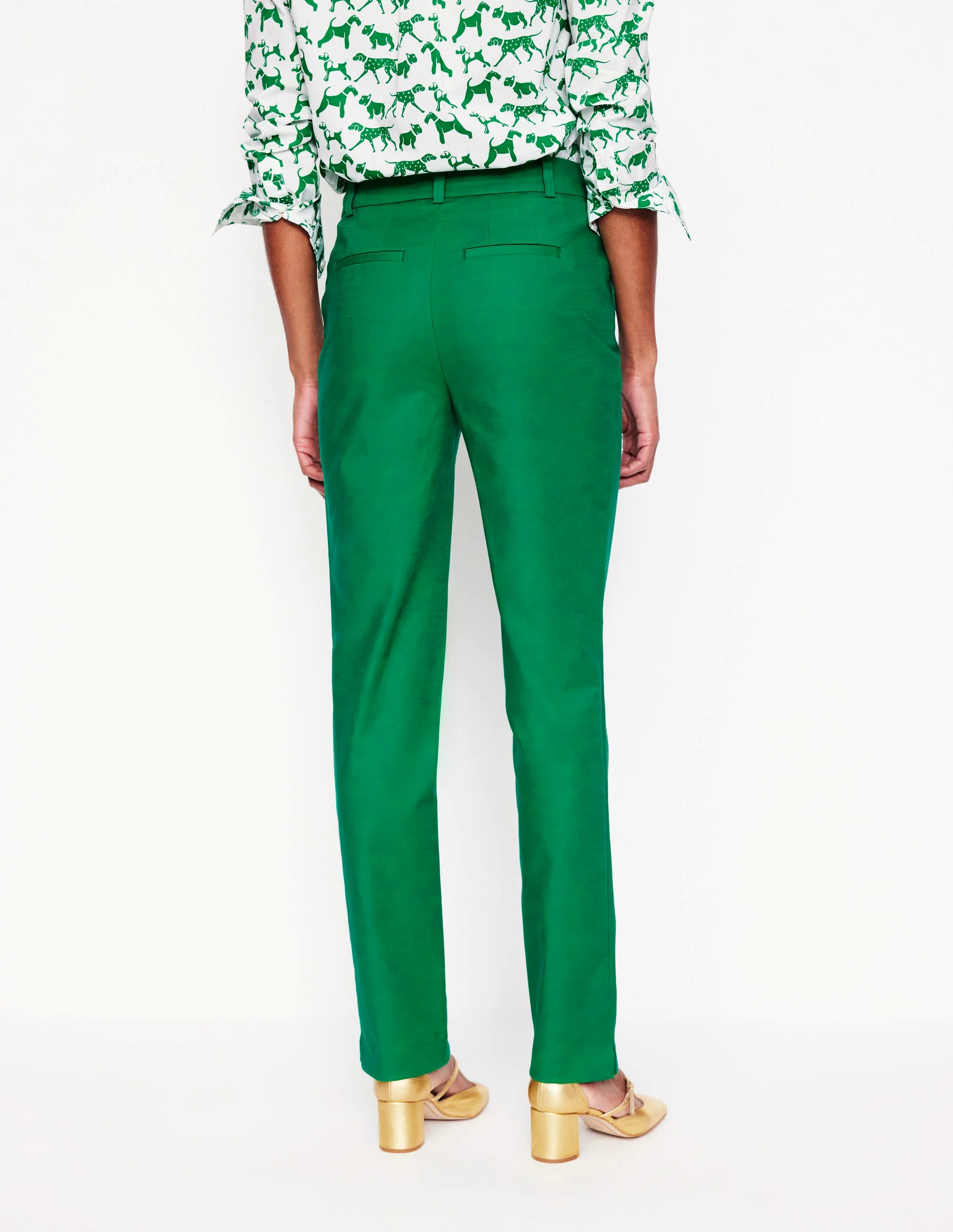 Pants-Rich Emerald