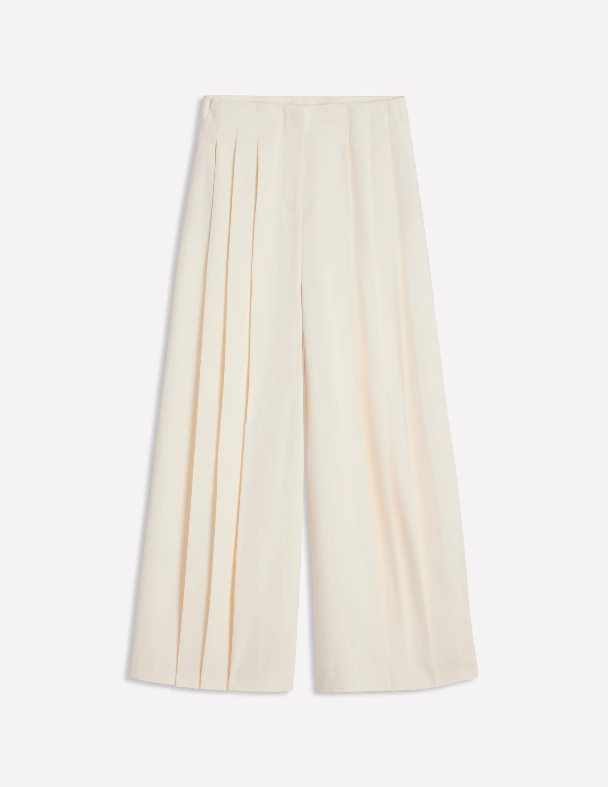  Wide Leg Pants-Ivory