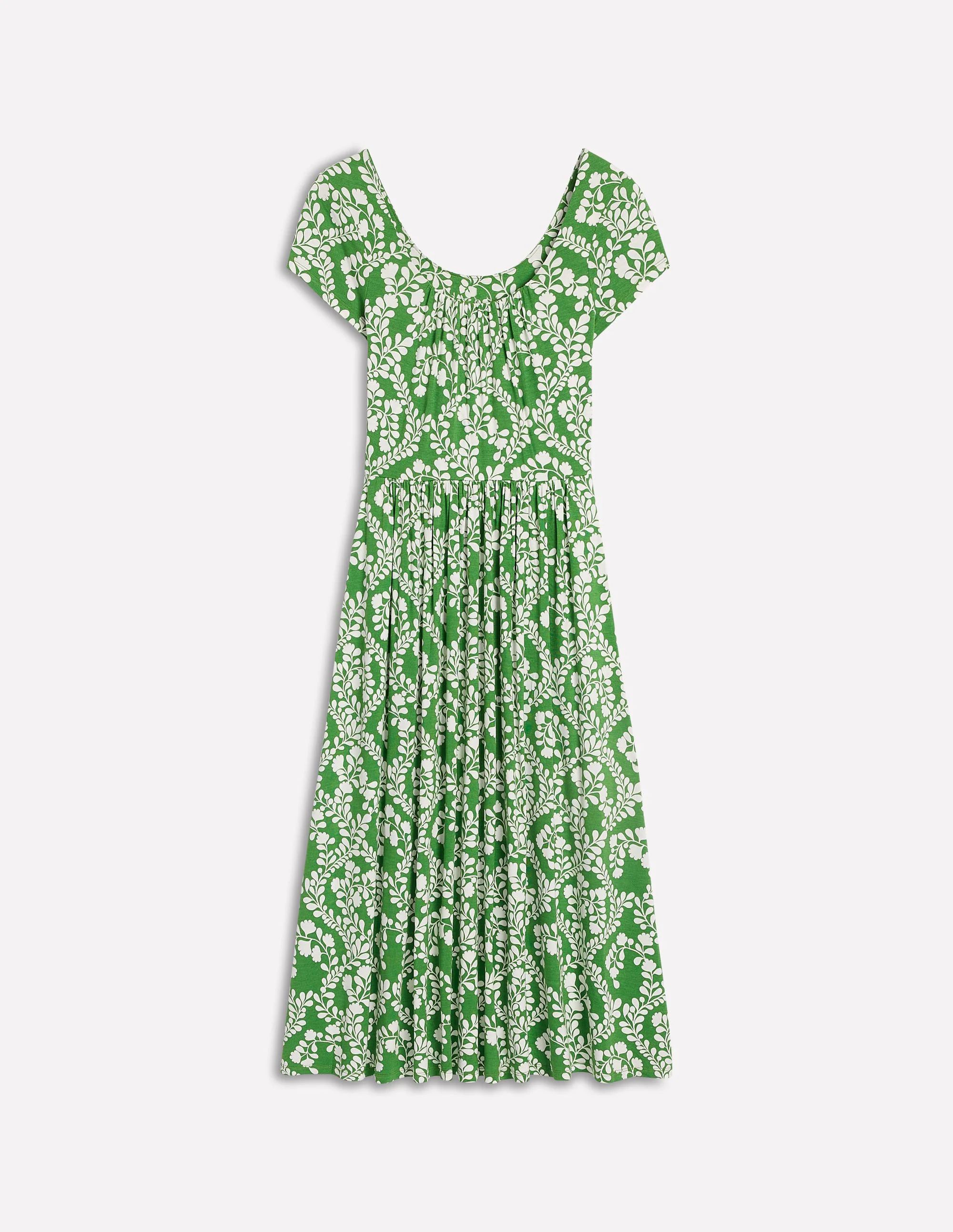  Jersey Dress-Paradise Green, Vine