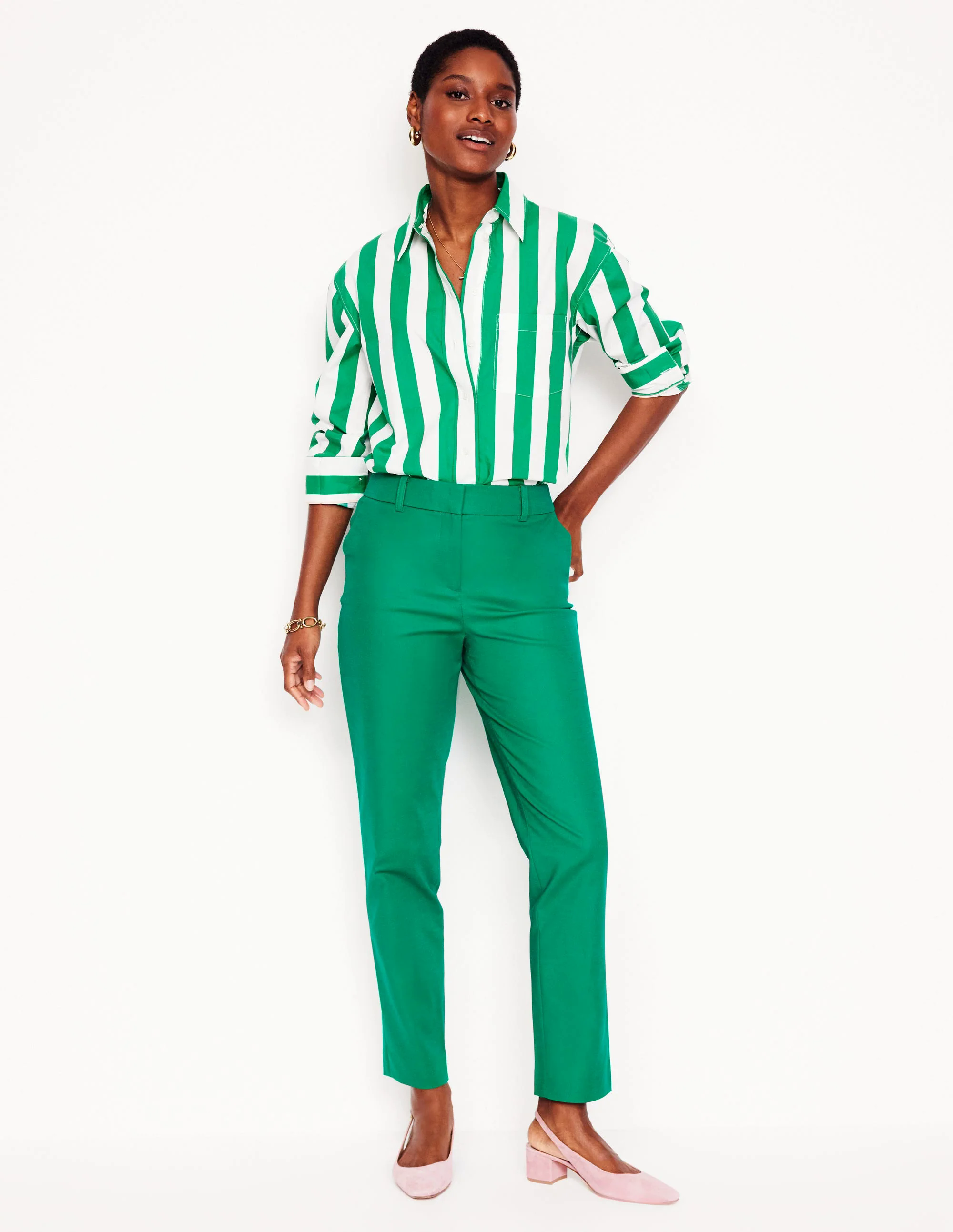 Pants-Rich Emerald