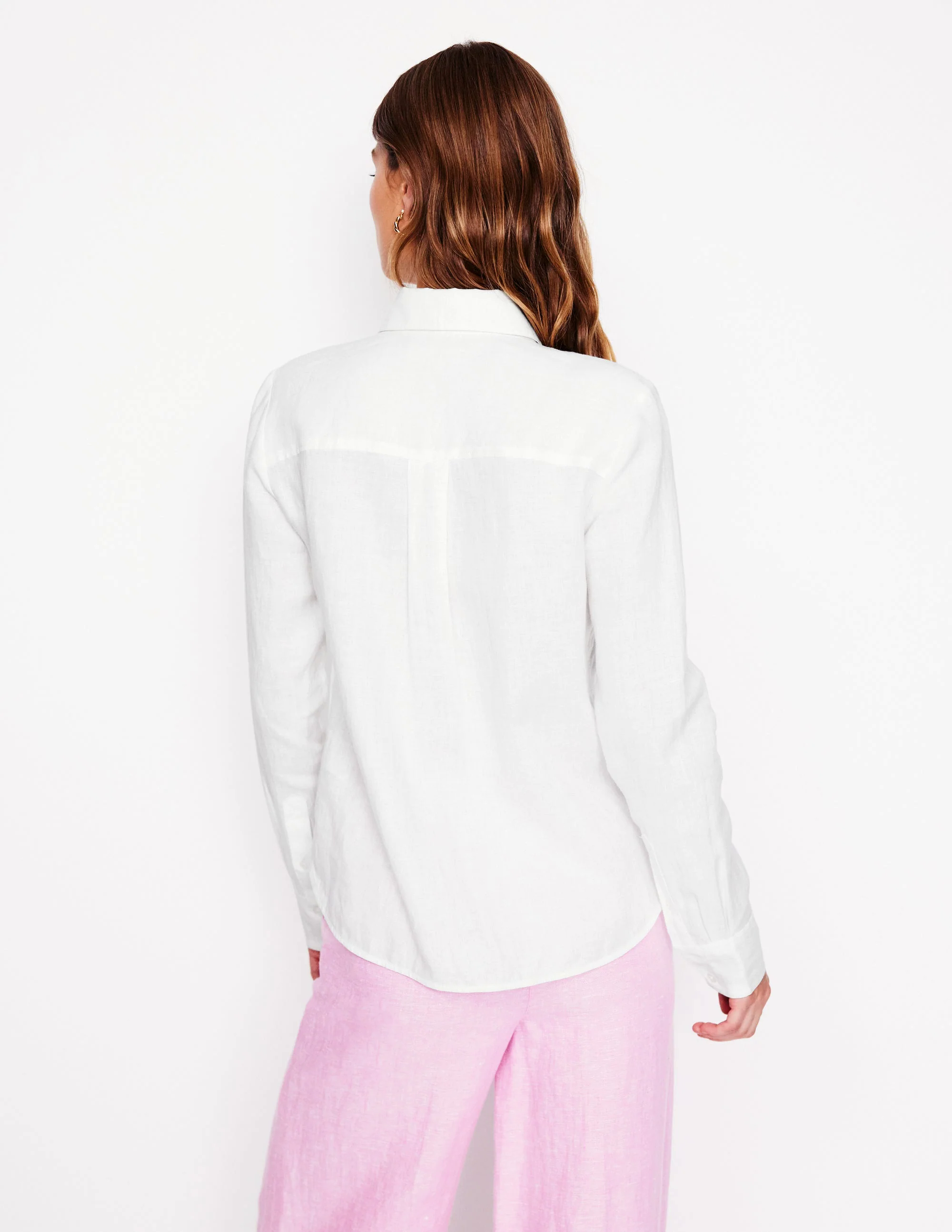  Linen Shirt-White