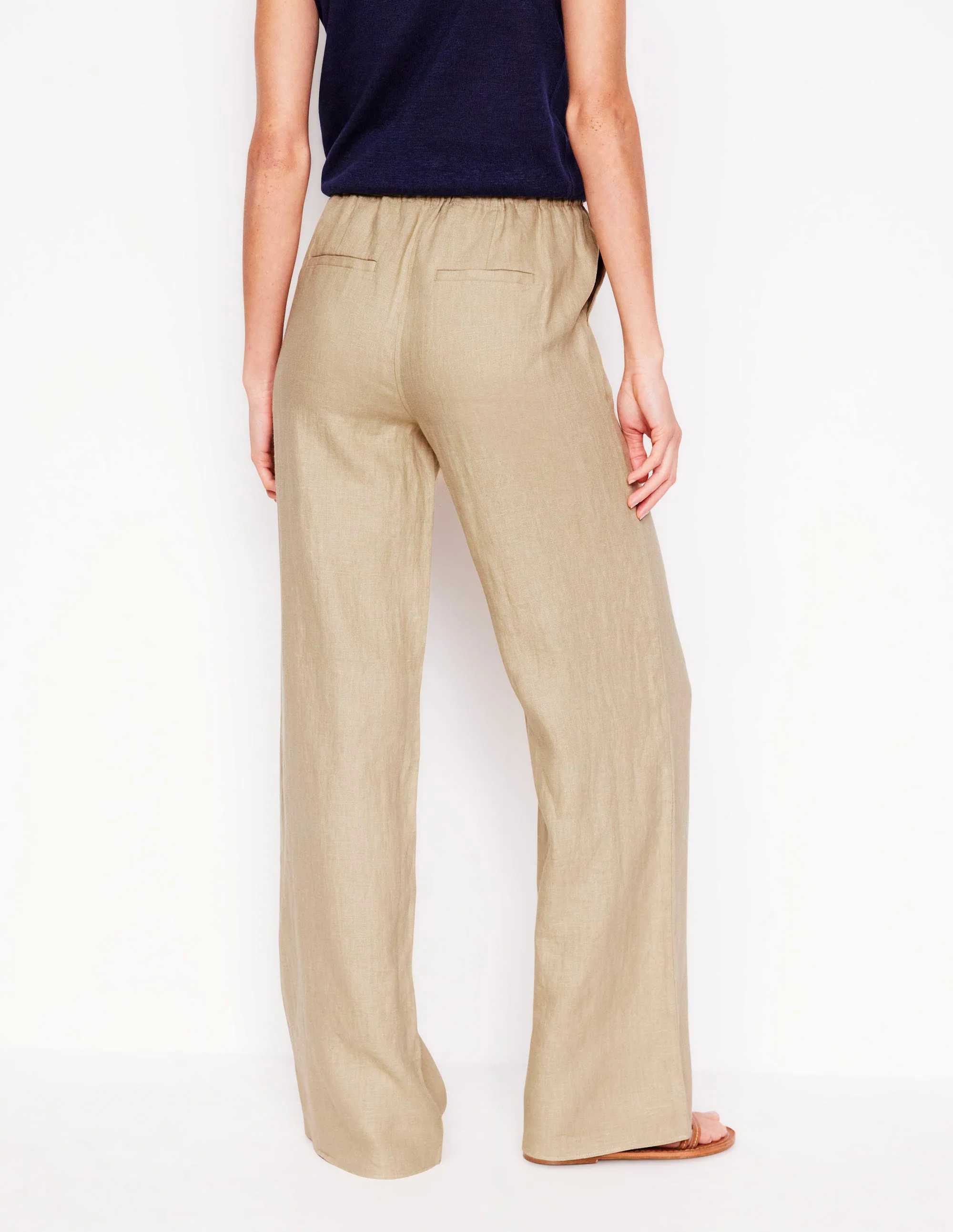 Islington Linen Pants-Oatmeal Islington Linen Pants-Oatmeal