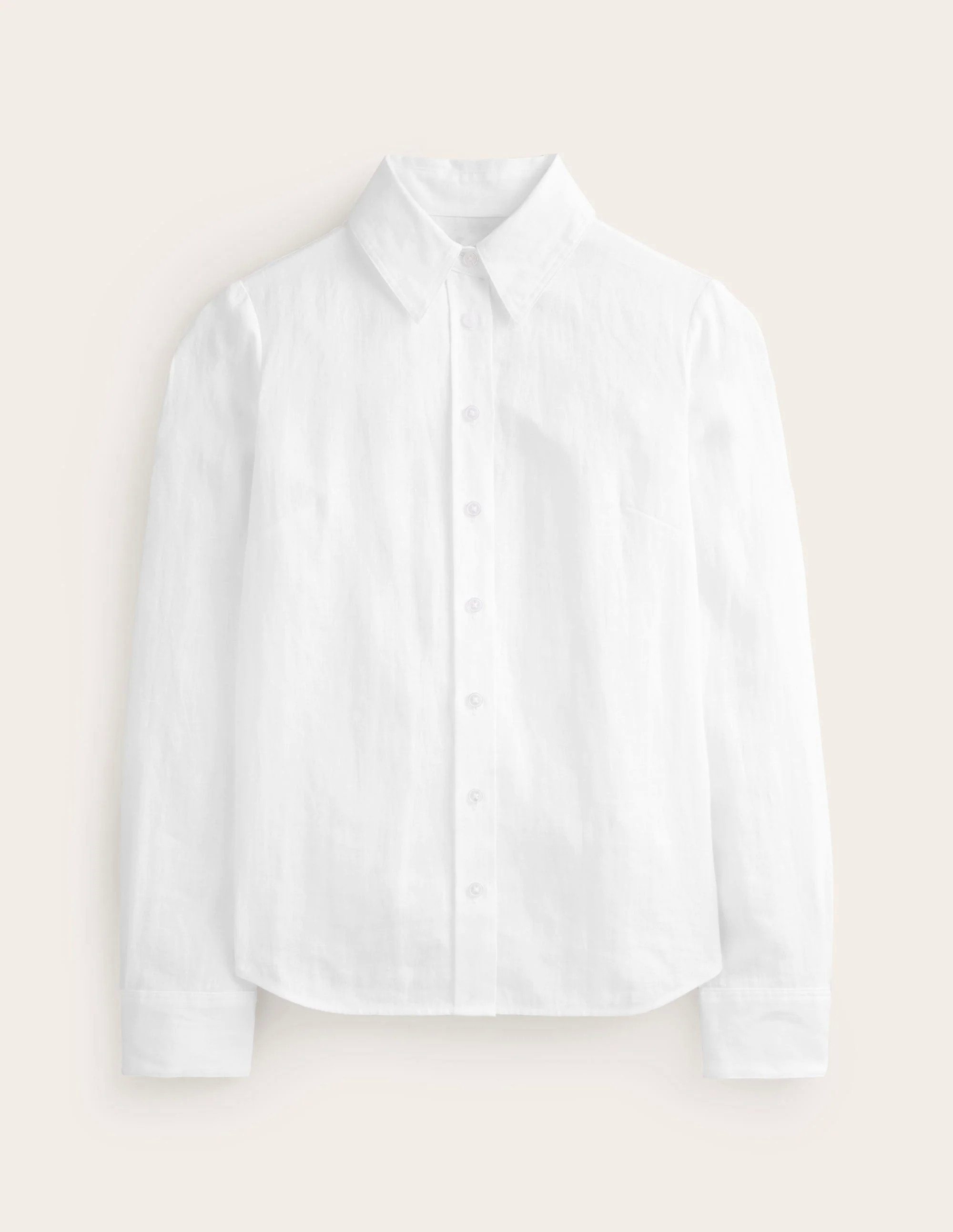  Linen Shirt-White
