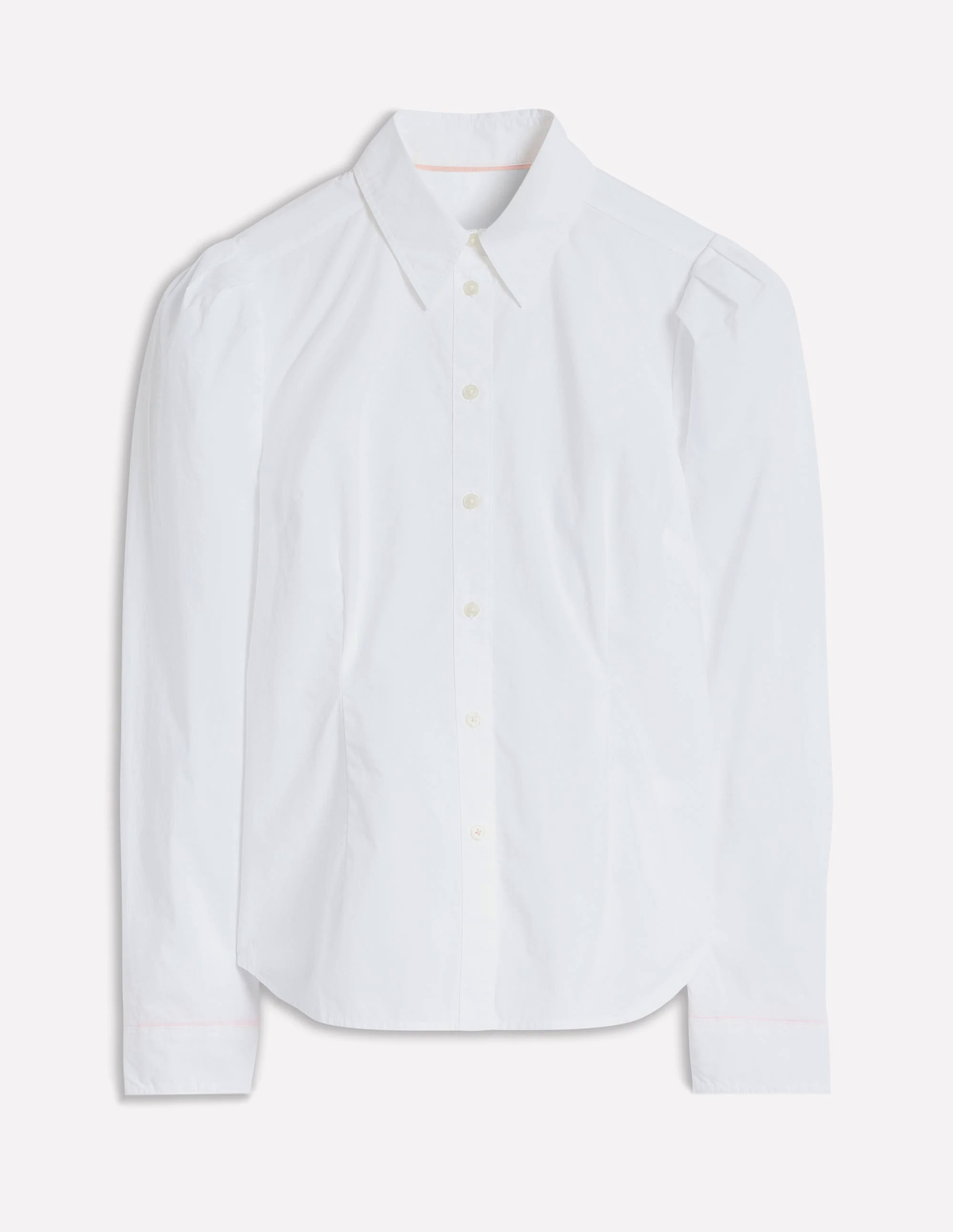  Stretch Cotton Shirt-White