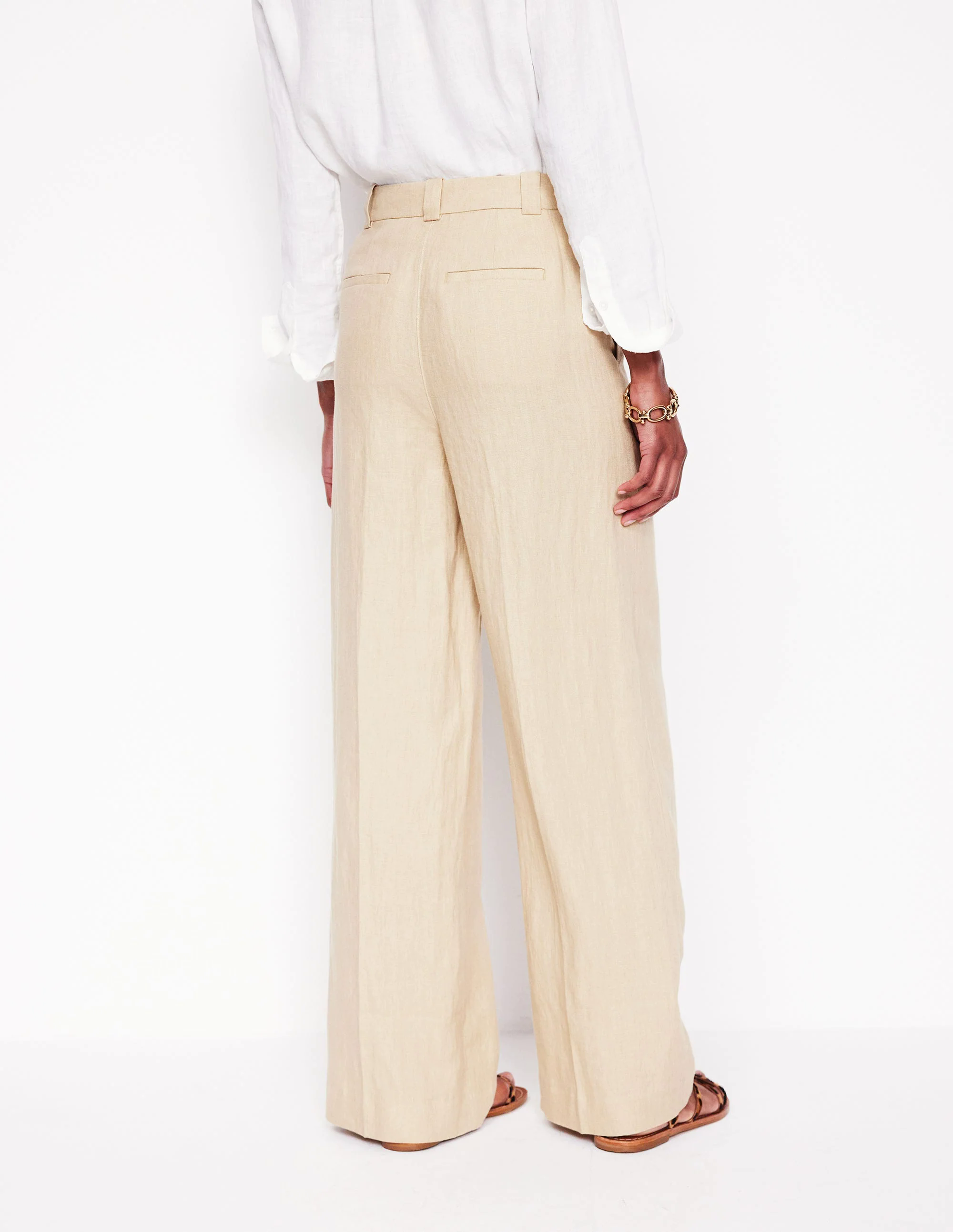  Linen Pants-Oatmeal