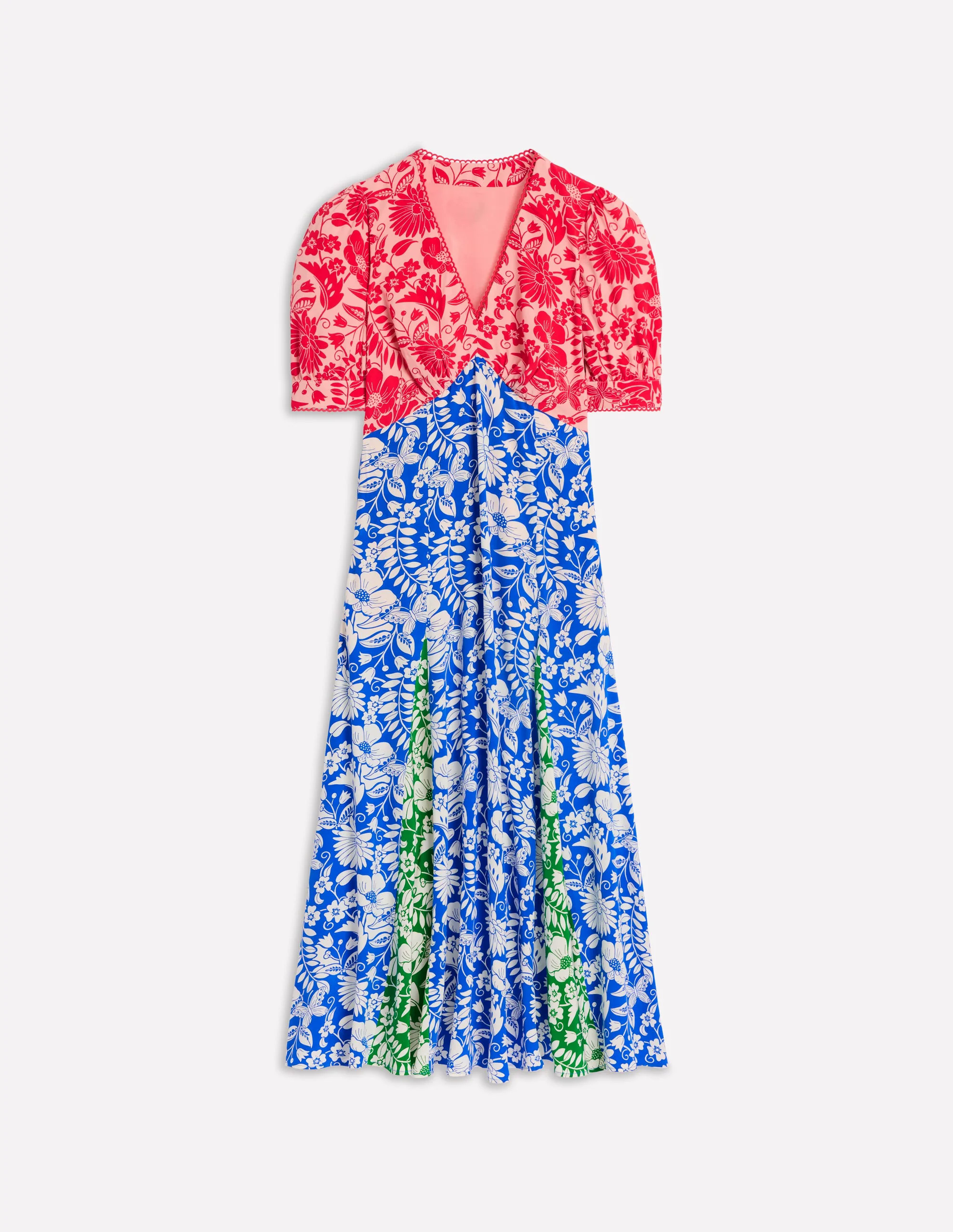  Tea Dress-Multi, Wildflower Trail