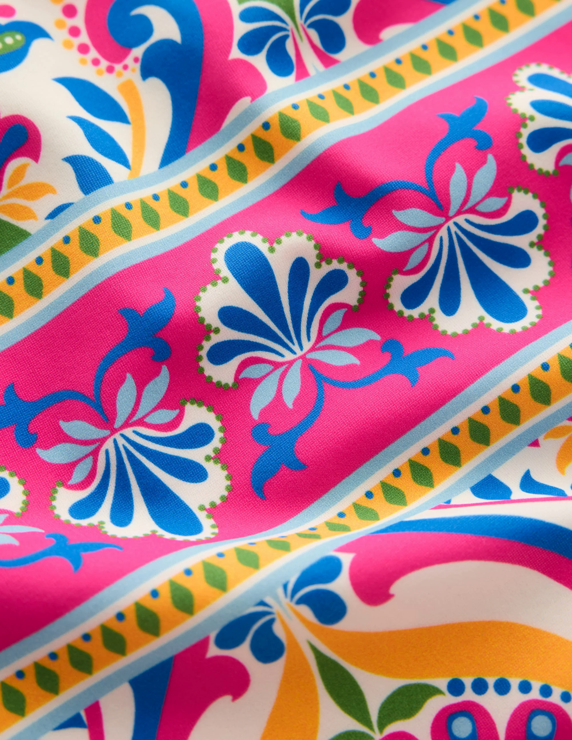 Paros Bandeau Swimsuit-Multi, Ornamental Floral Paros Bandeau Swimsuit-Multi, Ornamental Floral