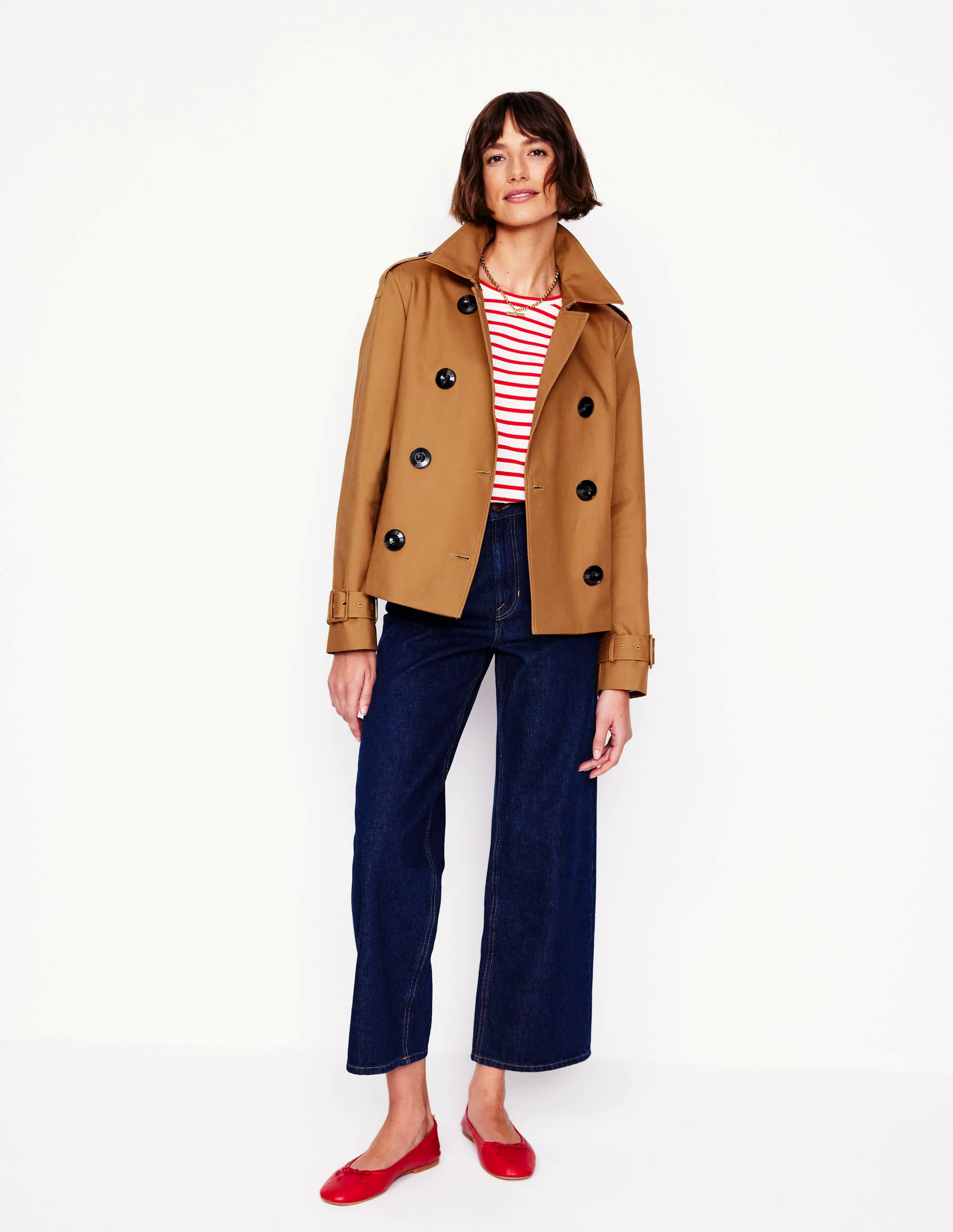  Cropped Trench-Hazelnut Brown
