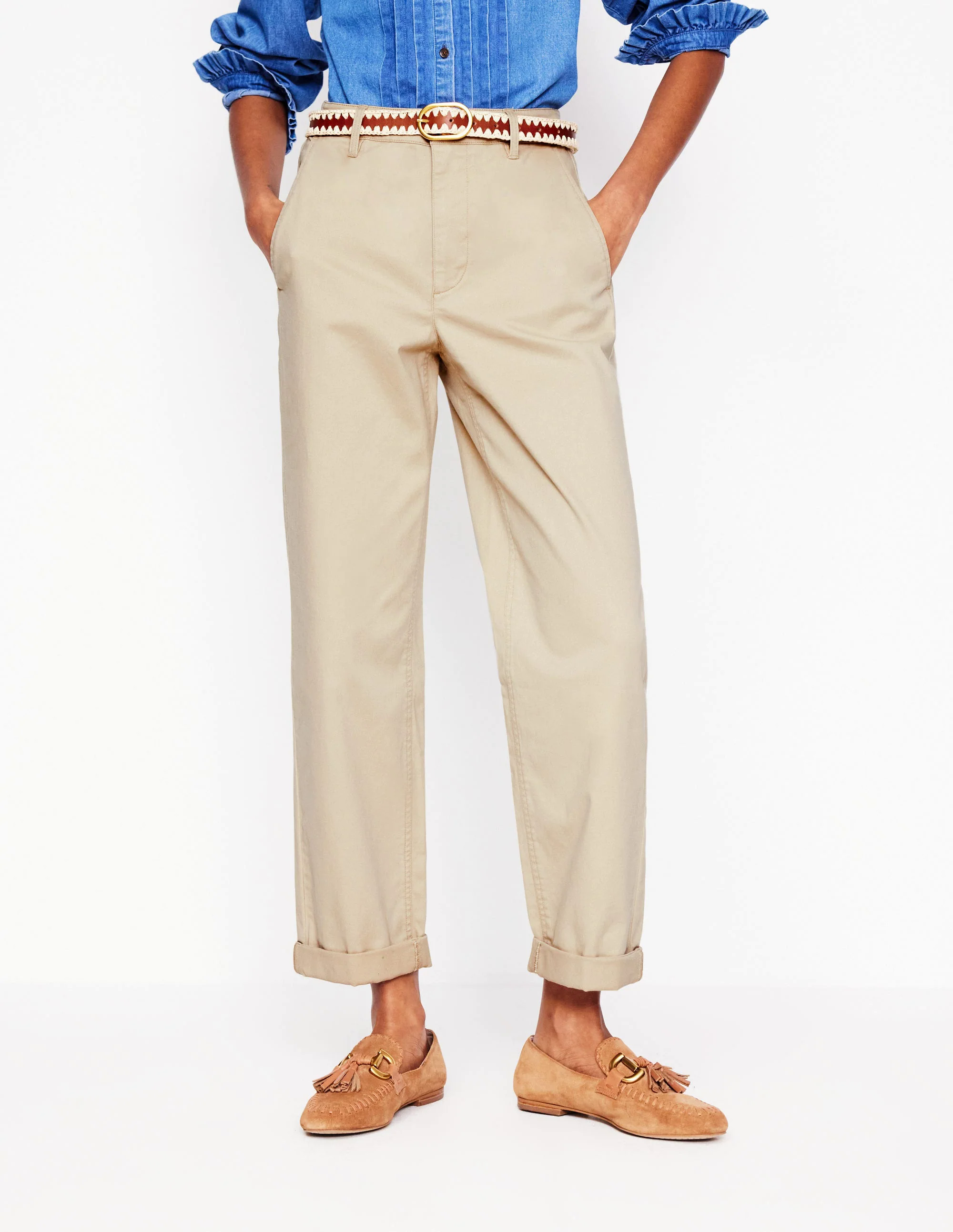 Barnsbury Chino Pants-Oatmeal Barnsbury Chino Pants-Oatmeal