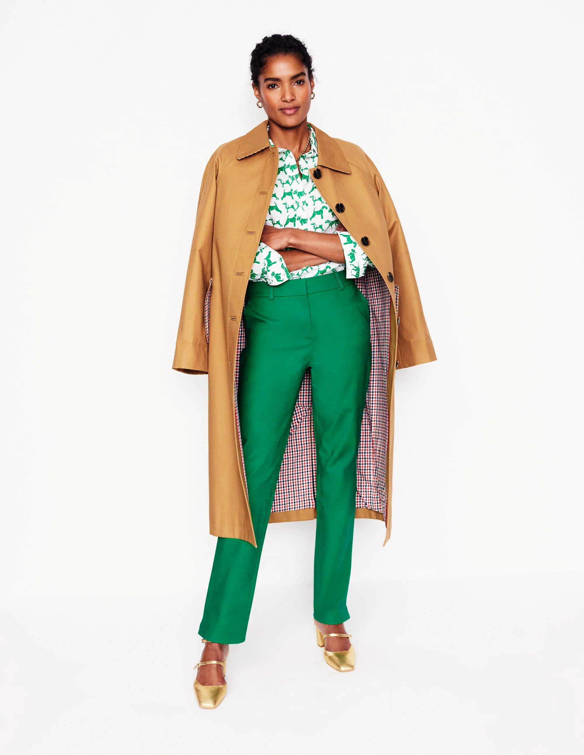 Pants-Rich Emerald